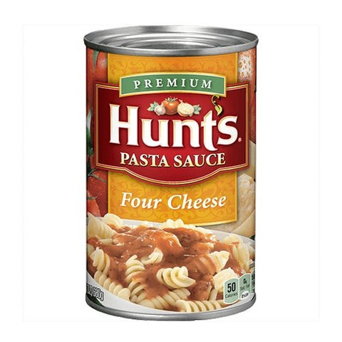 HUNTS PASTA SAUCE 24OZ - FOUR CHEESE - Uplift Things