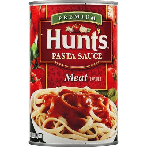 HUNTS PASTA SAUCE 24OZ - MEAT - Uplift Things