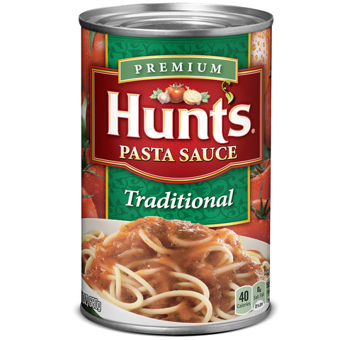 HUNTS PASTA SAUCE 24OZ - TRADITIONAL - Uplift Things