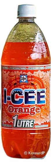 ICEE SODA DRINK 1L - ORANGE - Uplift Things