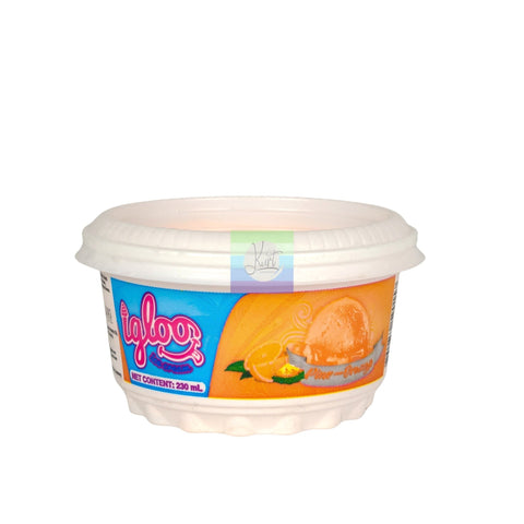 IGLOO ICE CREAM 1/2 PT (230ML) - PINE & ORANGE - Kurt Supermarket