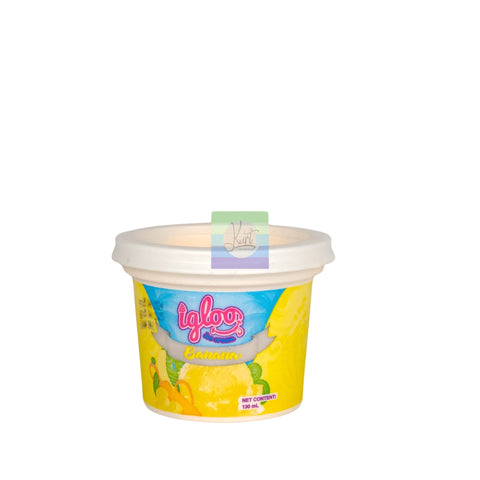 IGLOO ICE CREAM 1/4PT(130ML) - BANANA - Kurt Supermarket