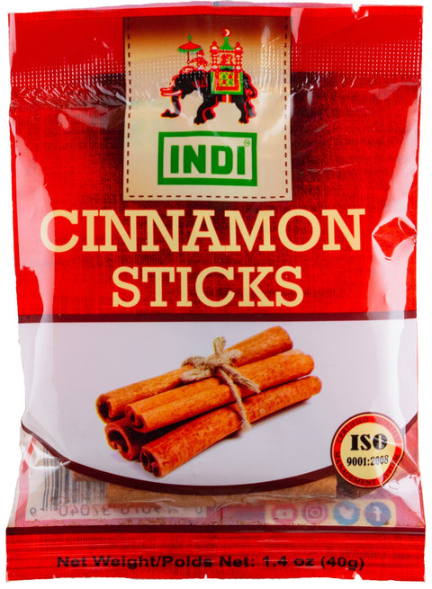 INDI CINNAMON STICKS 40G - Uplift Things