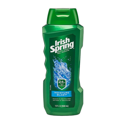 IRISH SPRING BODYWASH 18OZ - MOISTURE BLAST - Uplift Things