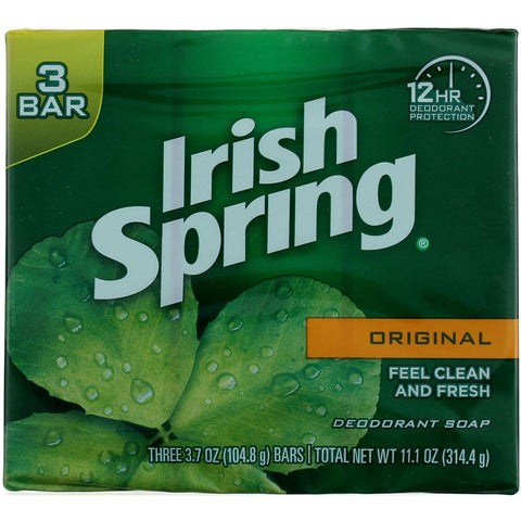 IRISH SPRING DEODORANT SOAP 3PCS - ORIGNAL - Uplift Things