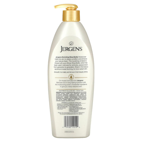 JERGENS BODY LOTION 16.8OZ - SHEA BUTTER - Uplift Things