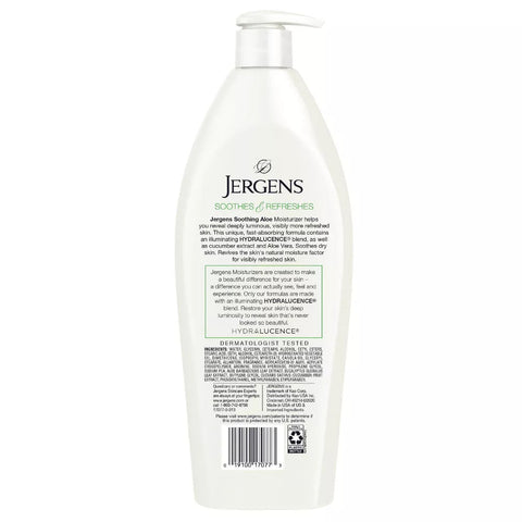 JERGENS LOTION 21OZ - SOOTHING ALOE - Uplift Things