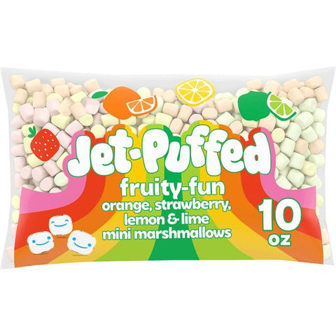 JET PUFFED MARSHMALLOWS 10 OZ - FRUITY FUN - Uplift Things