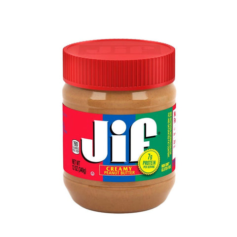 JIF CREAMY PEANUT BUTTER 12 OZ - Uplift Things