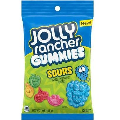 JOLLY RANCHER GUMMIES 7OZ - SOURS - Uplift Things