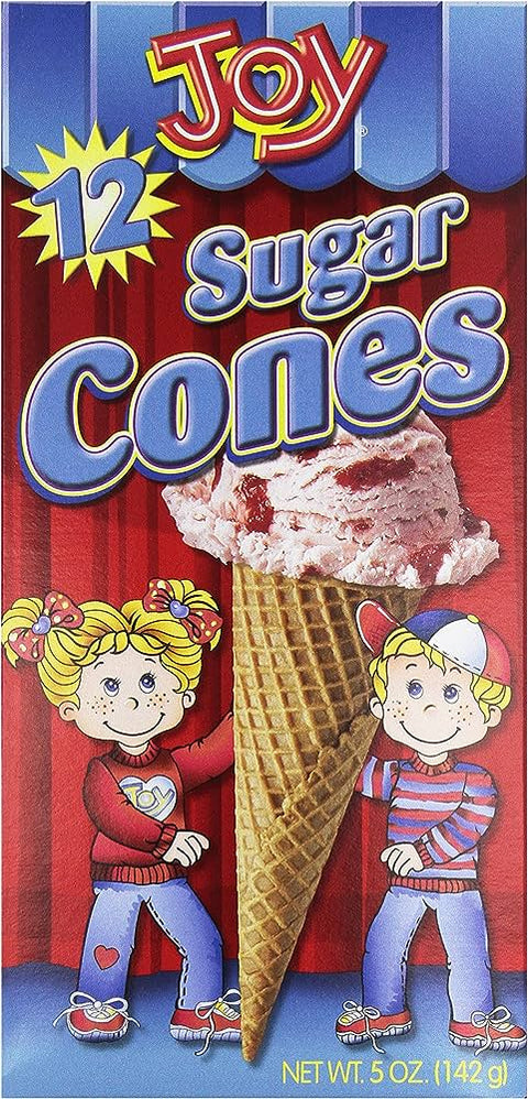 JOY SUGAR CONES 12PCS - Uplift Things