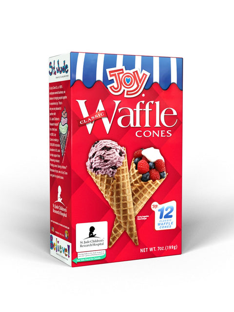 JOY WAFFLE CONES 12PCS 7OZ - Uplift Things