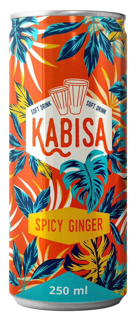 KABISA SOFT DRINK 250ML - SPICY GINGER - Uplift Things