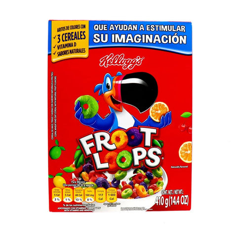 KELLOGG'S FROOT LOOOPS CEREAL 14.4OZ - Uplift Things