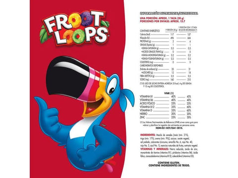 KELLOGG'S FROOT LOOOPS CEREAL 14.4OZ - Uplift Things