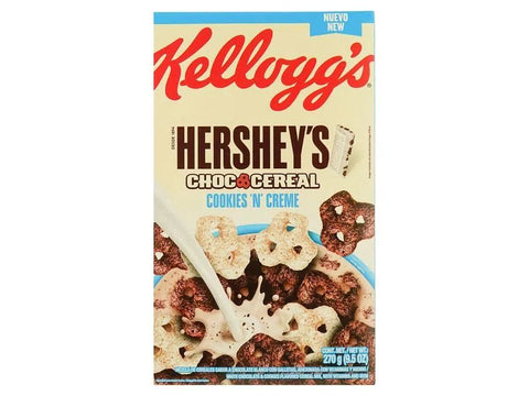 KELLOGG'S HERSHEY FLAKES 9.5OZ - COOKIES & CREAM - Uplift Things