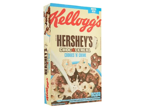 KELLOGG'S HERSHEY FLAKES 9.5OZ - COOKIES & CREAM - Uplift Things