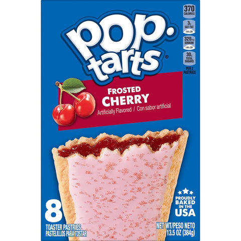 KELLOGGS POP TARTS 13.5 OZ - FROSTED CHERRY - Uplift Things