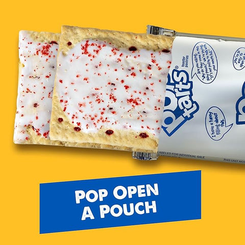 KELLOGG'S POP TARTS 13.5 OZ - FROSTED RASPBERRY - Kurt Supermarket