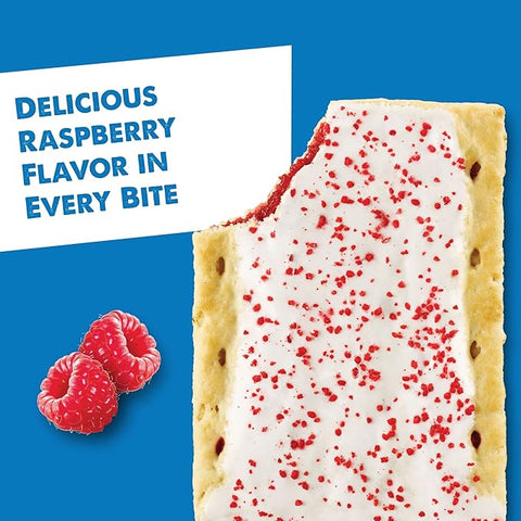 KELLOGG'S POP TARTS 13.5 OZ - FROSTED RASPBERRY - Kurt Supermarket