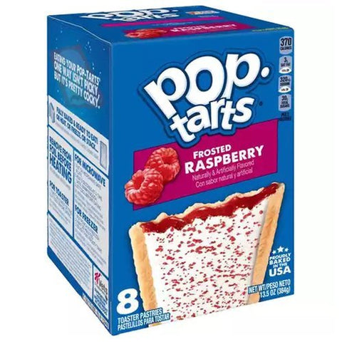 KELLOGG'S POP TARTS 13.5 OZ - FROSTED RASPBERRY - Kurt Supermarket