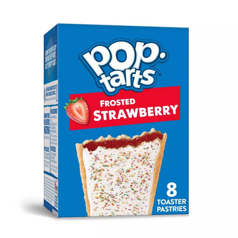 KELLOGGS POP TARTS 13.5 OZ - FROSTED STRAWBERRY - Uplift Things