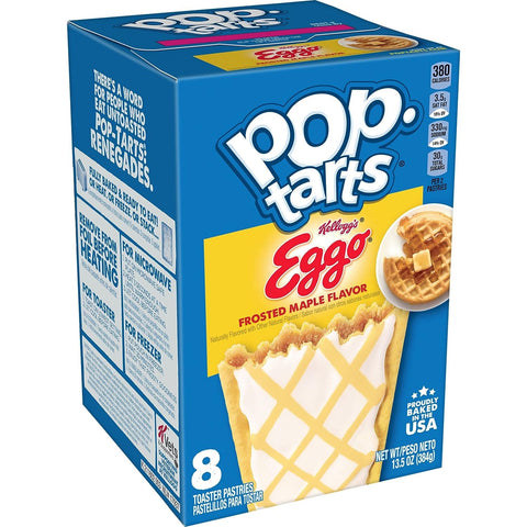 KELLOGG'S POP TARTS 13.5OZ - FROSTED MAPLE FLAVOUR - Uplift Things