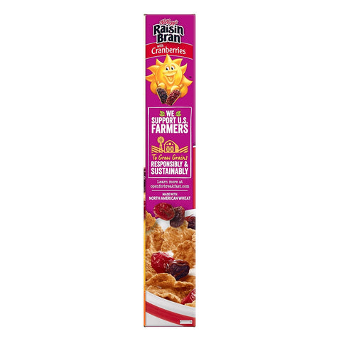 KELLOGG'S RAISIN BRAN 14OZ - WITH CRANDBERRIES - Uplift Things