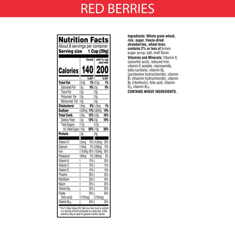 KELLOGG'S RED BERRIES 11.7OZ - Uplift Things