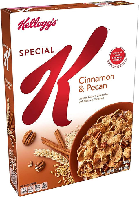 KELLOGG'S SPECIAL K 12.1OZ - CINNAMON & PECAN - Kurt Supermarket