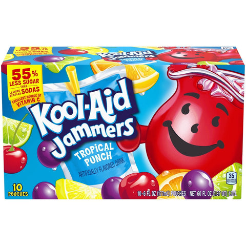 KOOL-AID JAMMER 10PCS - TROPICAL PUNCH - Uplift Things