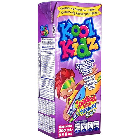 KOOL KIDZ JUICE DRINK 200ML - APPLE GRAPE - Uplift Things