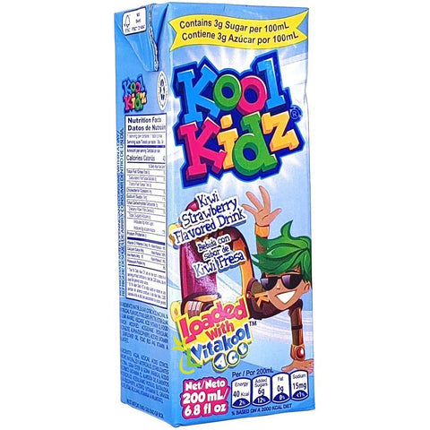 KOOL KIDZ JUICE DRINK 200ML - KIWI STRAWBERRY - Uplift Things