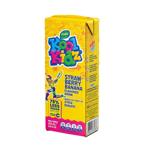 KOOL KIDZ JUICE DRINK 200ML - STRAW BERRY BANANA - Uplift Things