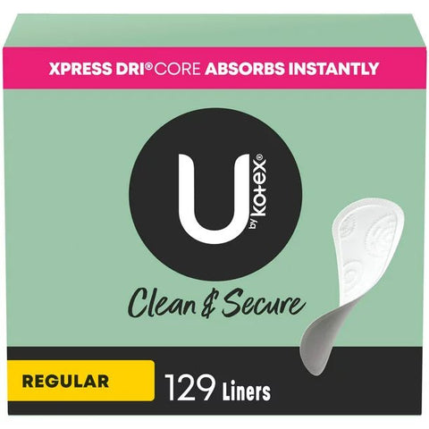 KOTEX DAILY LINERS 129PCS - CLEAN & SECURE - Uplift Things