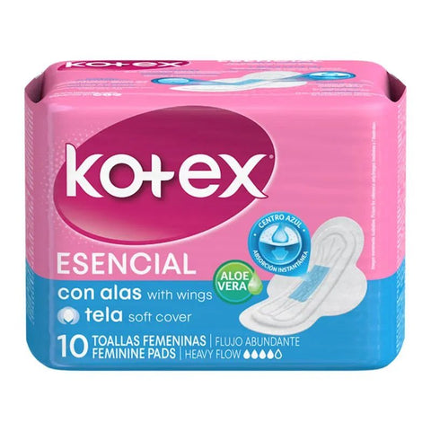 KOTEX ESSENTIAL WINGS PAD 10PCS - Uplift Things