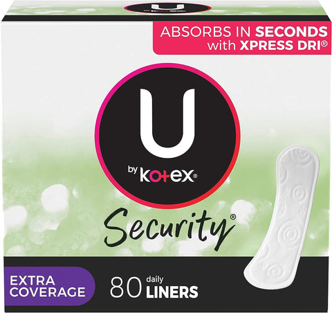 KOTEX LIGHTDAY LINERS 80 PCS - EXTRA COVERAGE - Uplift Things