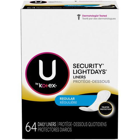 KOTEX REGULAR LINERS 64PCS - Uplift Things