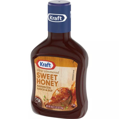 KRAFT BBQ SAUCE 18OZ - SWEET HONEY - Uplift Things