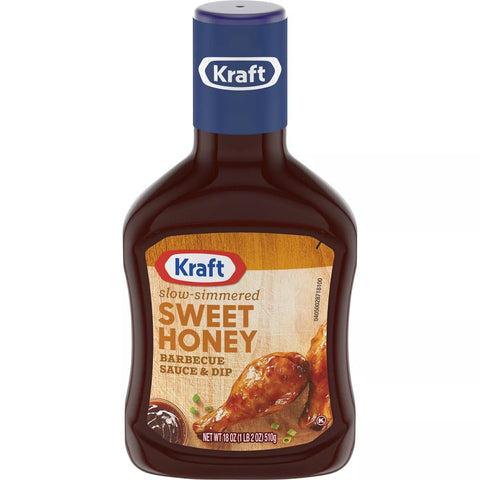 KRAFT BBQ SAUCE 18OZ - SWEET HONEY - Uplift Things