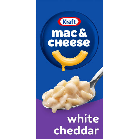 KRAFT MACARONI & CHEESE 7.3OZ - WHITE CHEDDAR - Uplift Things