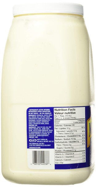 KRAFT MAYONNAISE 1 GAL 3.78L - Uplift Things