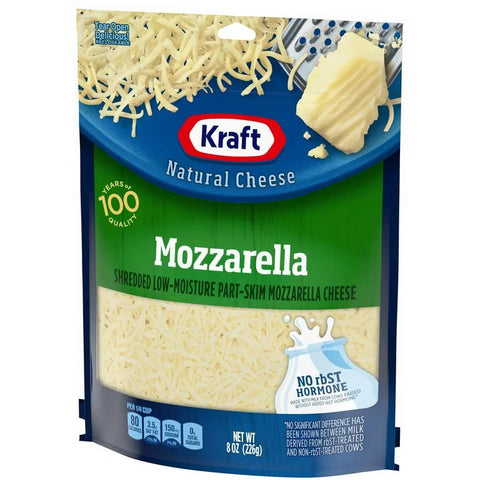 KRAFT MOZZARELLA CHEESE 8OZ - Uplift Things