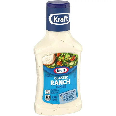 KRAFT RANCH DRESSING 8OZ - Uplift Things