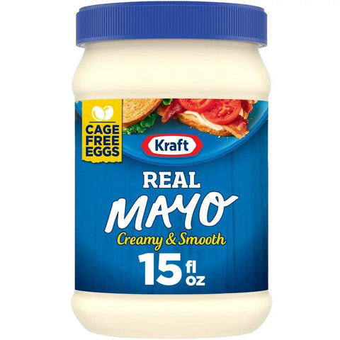 KRAFT REAL MAYONNAISE 15OZ - Uplift Things