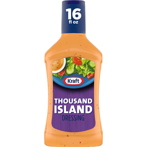 KRAFT SALAD DRESSING 16OZ - THOUSAND ISLAND - Uplift Things