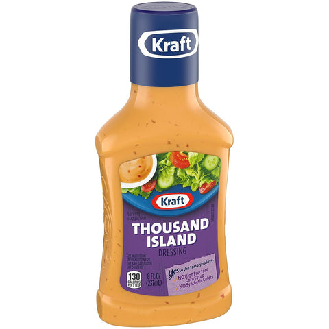 KRAFT SALAD DRESSING 8OZ - THOUSAND ISLAND - Uplift Things