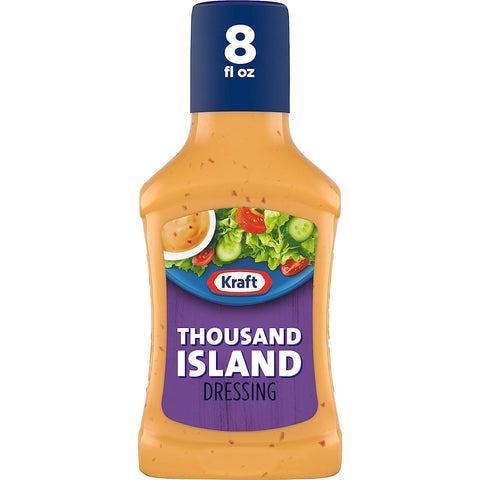 KRAFT SALAD DRESSING 8OZ - THOUSAND ISLAND - Uplift Things