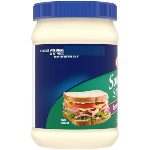 KRAFT SANDWICH SPREAD 15OZ - Uplift Things