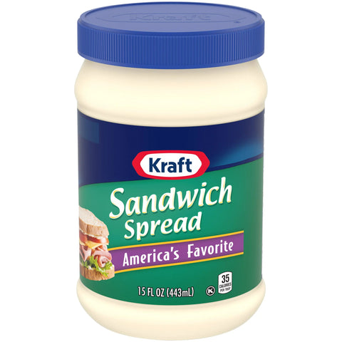 KRAFT SANDWICH SPREAD 15OZ - Uplift Things